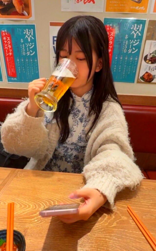 Mooove 石原さき 飲酒 ビール