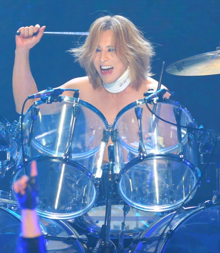X JAPAN YOSHIKI 出典：スポニチより