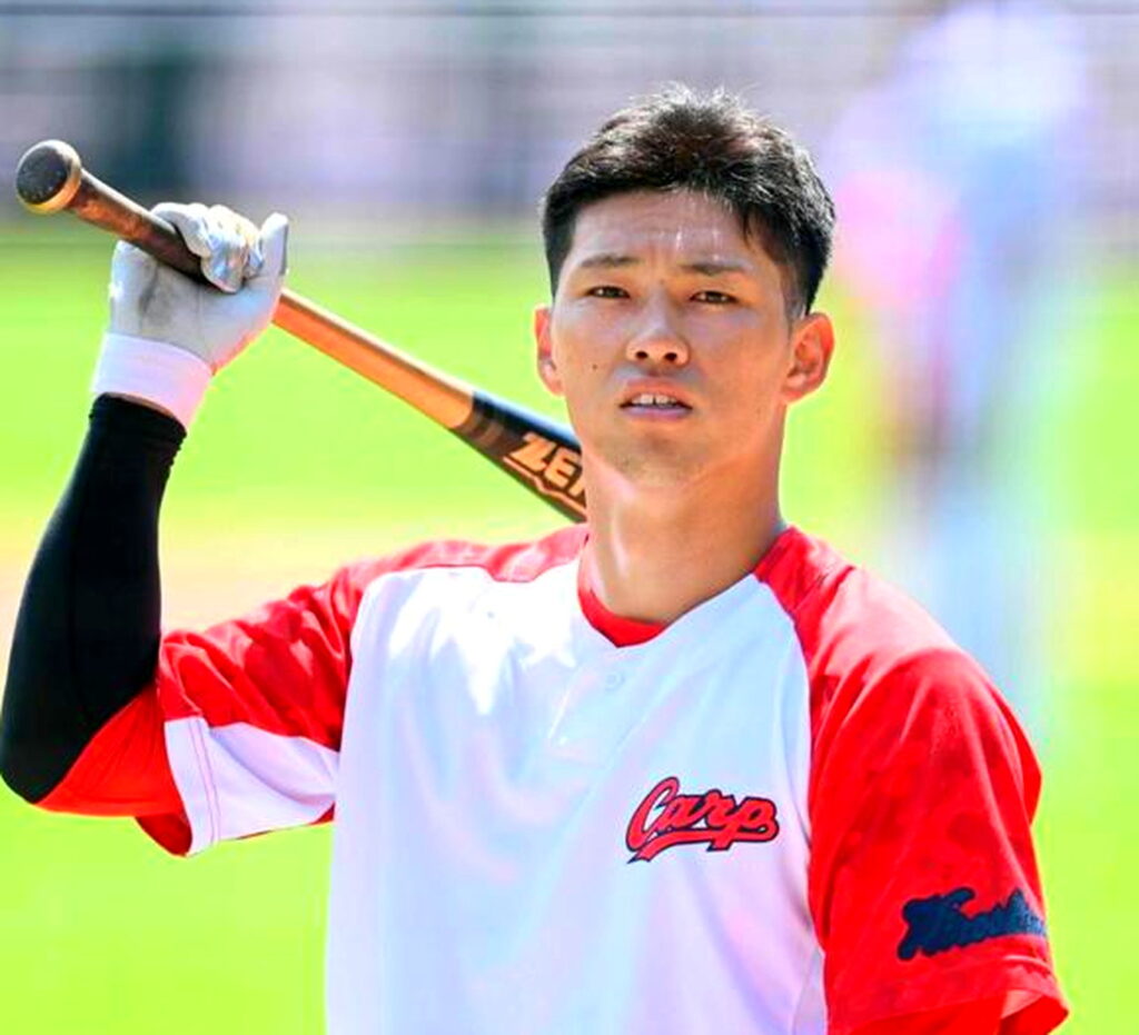 中村奨成 出典：デイリースポーツより
