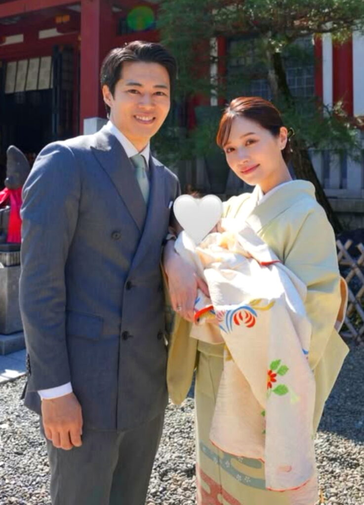 井澤健太朗アナウンサー 妻 楫真梨子 子供 出典：インスタグラムより