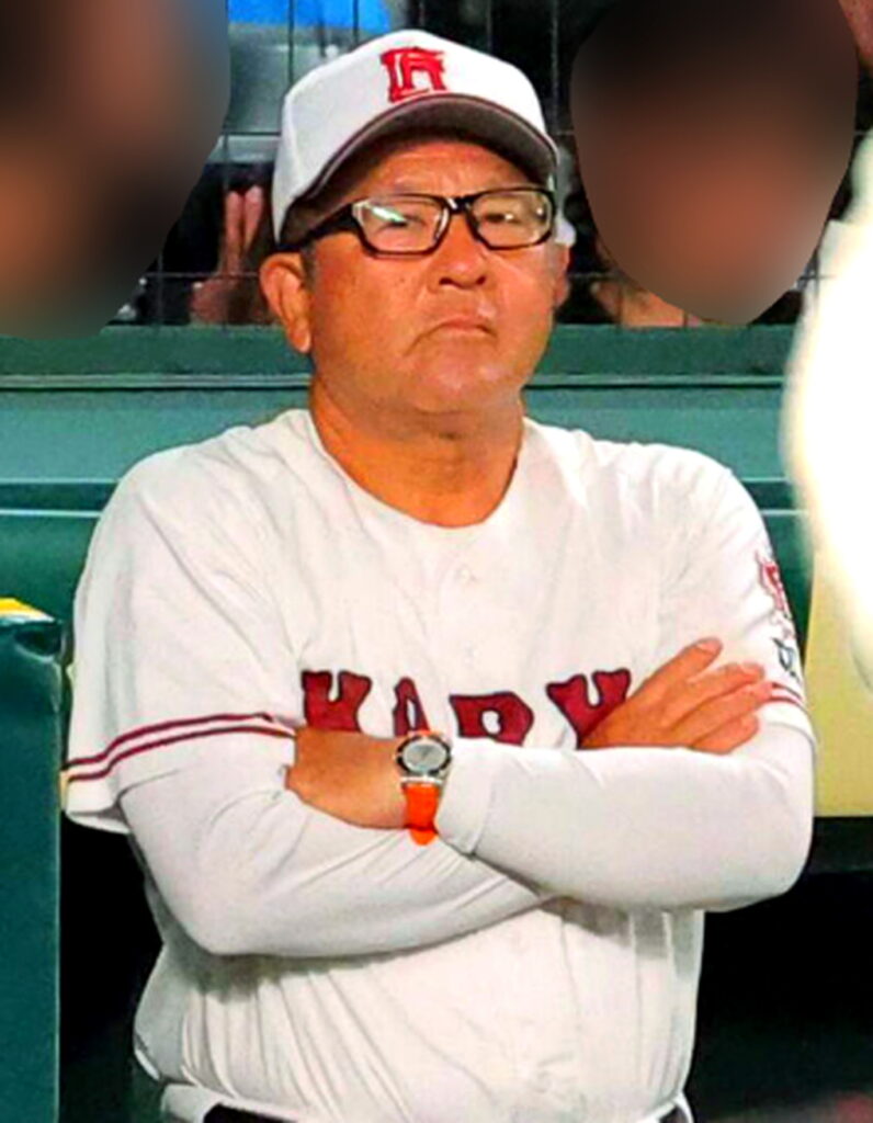 広陵高校野球部・中井哲之監督 出典：報知新聞社より