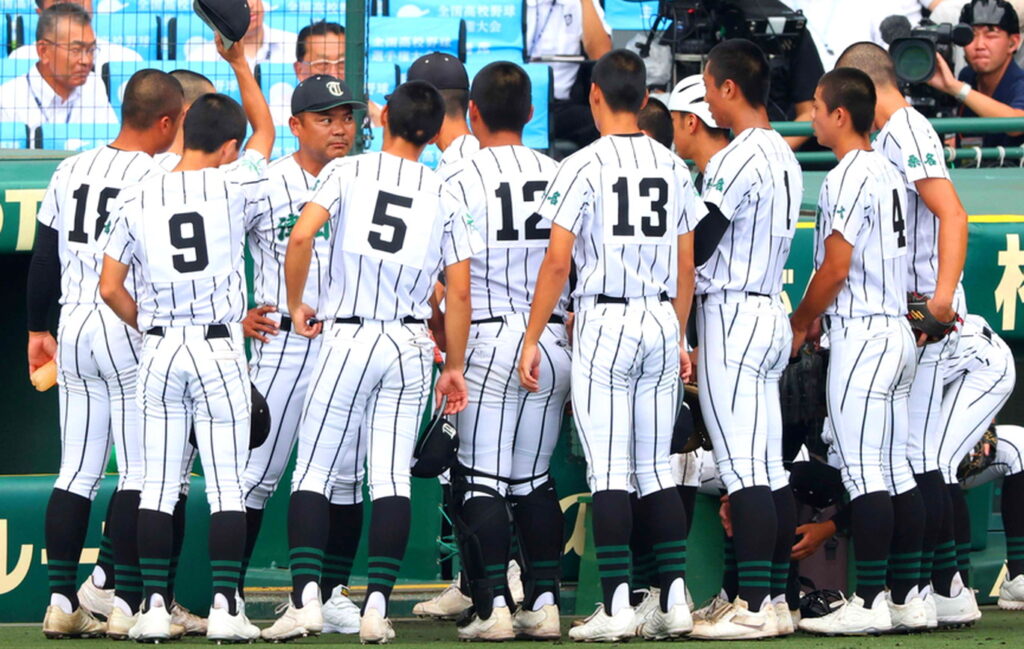 津田学園 甲子園 出典：デイリースポーツより