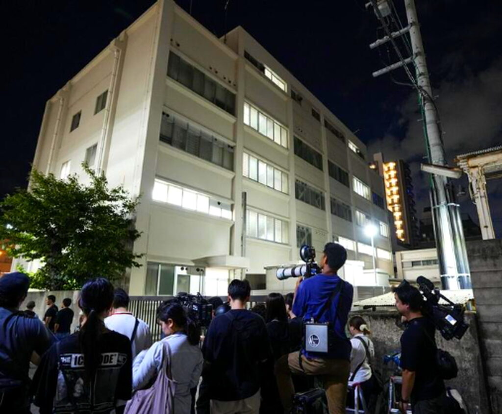 神戸マンション女性殺害事 現場 出典：KYODONEWSより