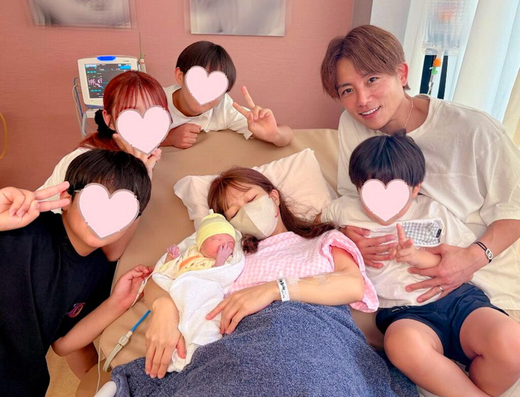 辻希美 家族構成 出典：インスタグラムより